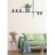 KAJA CANDELABRU NEGRU FLOWERBED K-4756 ROCCO