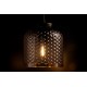 KAJA PENDANT LAMP CAPRI AMBER GLASS 1XE27 Ø18 K-5620