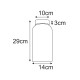KAJA CEILING LAMP CAPRI AMBER GLASS 1XE27 Ø14 K-5623