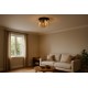 KAJA CEILING LAMP CAPRI AMBER GLASS 3XE27 K-5625