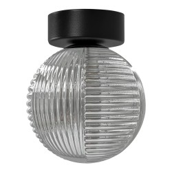 KAJA CEILING LAMP FADO GLASS GRAPHITE 1XG9 Ø12 K-5691