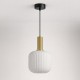 KAJA PENDANT LAMP FABIO WHITE GLASS E27 Ø20 K-5871