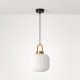 KAJA PENDANT LAMP DIOP WHITE GLASS E27 Ø20 K-5891