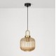 KAJA PENDANT LAMP ARIA AMBER GLASS E27 Ø20 K-5896