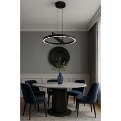 KAJA PENDANT TIVOLI  BLACK МЕТАЛ 24W LED 2880Lm Ø44 K-8230