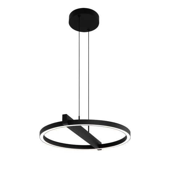 KAJA PENDANT TIVOLI  BLACK МЕТАЛ 24W LED 2880Lm Ø44 K-8230