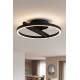 KAJA ПЛАФОН TIVOLI ЧЕРНА МЕТАЛ 24W LED 2880Lm Ø44 K-8231