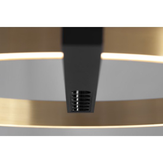KAJA PENDANT METIS GOLD METAL 36W LED 3000K/4000K 4320Lm Ø60 K-8233