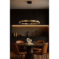 KAJA PENDANT METIS GOLD METAL 36W LED 3000K/4000K 4320Lm Ø60 K-8233