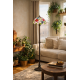 KAJA FLOOR LAMP TIFFANY BUTTERFLY GLASS E27 K-F161386