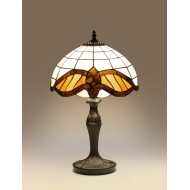 KAJA TABLE LAMP  TIFFANY WITRAŻ GLASS E27 K-G121122