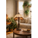 KAJA TABLE LAMP  TIFFANY WITRAŻ GLASS E27 K-G121122