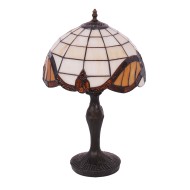 KAJA TABLE LAMP  TIFFANY WITRAŻ GLASS E27 K-G121122