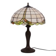 KAJA TABLE LAMP  TIFFANY PAPI GLASS E27 K-G162166
