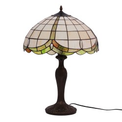 KAJA TABLE LAMP  TIFFANY PAPI GLASS E27 K-G162166