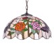 KAJA Pandantiv TIFFANY ROSES din sticlă E27 Ø40 K-P16835