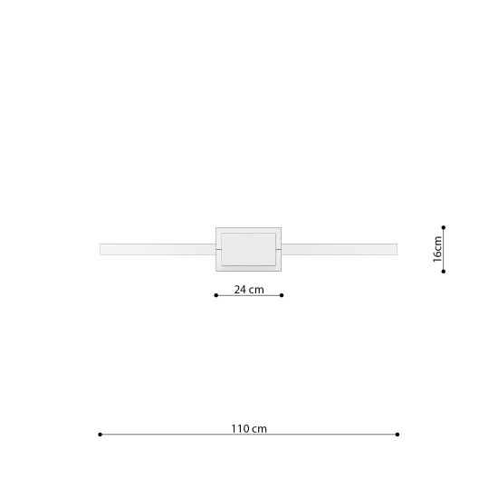 SOLLUX LED PENDUL RIO 110 3000K 1x70W IP20 TH.122