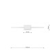 SOLLUX LED PENDUL RIO 110 3000K 1x70W IP20 TH.122