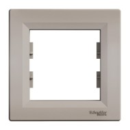 SCHNEIDER ASFORA РАМКА ЕДИНИЧНА БРОНЗ EPH5800169