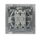 SCHNEIDER ASFORA КЛЮЧ БУТОН 10A КРЕМ EPH0800323