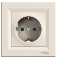 SCHNEIDER ASFORA КОНТАКТ ШУКО 2P+E 16A КРЕМ EPH2900123