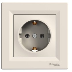 SCHNEIDER ASFORA КОНТАКТ ШУКО 2P+E 16A КРЕМ EPH2900123