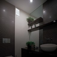 CATA BATHROOM FAN E-100 GLT WITH LED AND TIMER GLASS 220V Ф100 WHITE