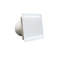 CATA BATHROOM FAN E-100 GLT WITH LED AND TIMER GLASS 220V Ф100 WHITE