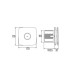 CATA BATHROOM FAN X-MART 12 STANDARD 220V Ф120 WHITE