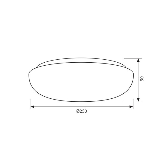 VIVALUX LED LIGHTING FIXTURE MULTIFUNCTIONAL NUVOLA LED 12W  4000K