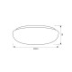 VIVALUX LED LIGHTING FIXTURE MULTIFUNCTIONAL NUVOLA LED 12W  4000K