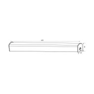 VIVALUX  LED ТЯЛО ЗА БАНЯ VISTA LED 15W  4000K ХРОМ
