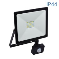 VIVALUX SPOTLIGHT WITH SENSOR NYX LED 30W BLACK 6400K VIV003975