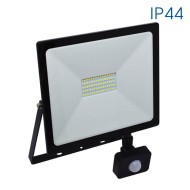 VIVALUX SPOTLIGHT WITH SENSOR NYX LED 50W BLACK 6400K VIV003976  