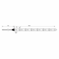 VIVALUX LED ЛЕНТА GALO LED ∙ 120 SMD2835 ∙ 6400K ∙ 5M
