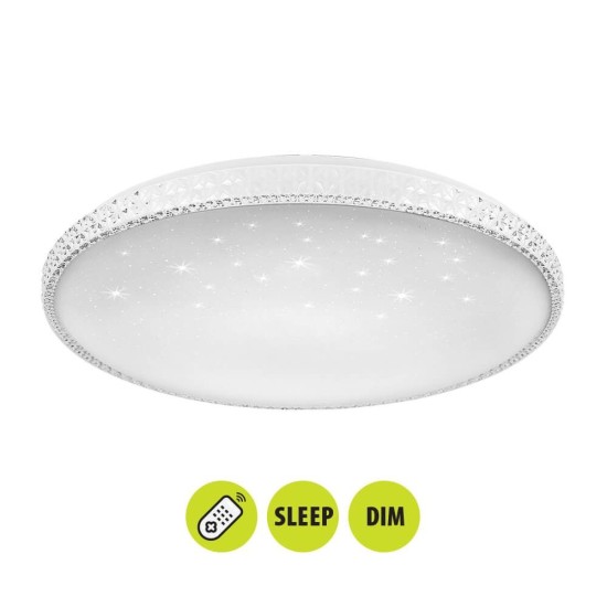 VIVALUX  LED ПЛАФОНИЕРА МУЛТИФУНКЦИОНАЛНА HERA LED 36W 3000-6400K