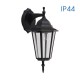 VIVALUX FACADE WALL LIGHT LANTERN MARIBOR ∙ WD001 ∙ BLACK ∙ IP44
