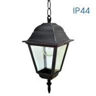 VIVALUX FACADE OUTDOOR LIGHT LANTERN RIGA H006 BLACK IP44 VIV004225