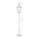 VIVALUX LANTERN MURANO ∙ PS007 ∙ ANTIQUE BRASS ∙ IP44