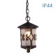 VIVALUX FACADE LIGHT LANTERN  JARDIN ∙ WD008 ∙ COFFEE BROWN∙ IP44