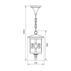 VIVALUX  EXTERIOR  JARDIN  WD008  KAFE MARO IP44 VIV004234