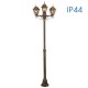 VIVALUX LANTERN MURANO ∙ PL007 ∙ ANTIQUE BRASS ∙ IP44