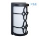 VIVALUX  FACADE LIGHTING UNIT DAKAR ∙ 1XE27 ∙ BLACK ∙ IP44