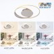 VIVALUX LED LIGHTING FIXTURE ODEON LED 38W  SATIN NIKEL VIV004609