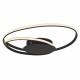 VIVALUX LED ПЛАФОНИЕРА ODEON LED  38W ЧЕРЕН VIV004610