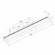 VIVALUX CORP DE  BAIE LED LED DAFNE LED  12W 4000K  CROM