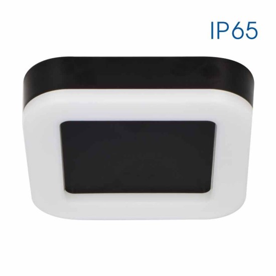 VIVALUX APLICE EXTERIOR LUMINAIRE DOLCE/SQ LED ∙ 15W ∙ NEGRU ∙ 4000K ∙ IP65 VIV004750