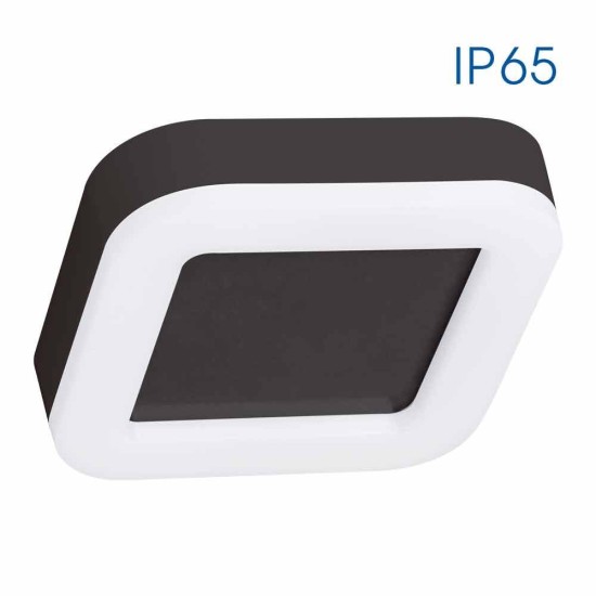 VIVALUX APLICE EXTERIOR LUMINAIRE DOLCE/SQ LED ∙ 15W ∙ NEGRU ∙ 4000K ∙ IP65 VIV004750