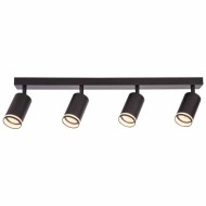 VIVALUX LINEAR CEILING SPOT SP734-4L BK KING ∙ BLACK ∙ 4XGU10