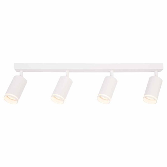 VIVALUX SPOT LINEAR DE TAVAN SP734-4L BK KING ∙ ALB∙ 4XGU10